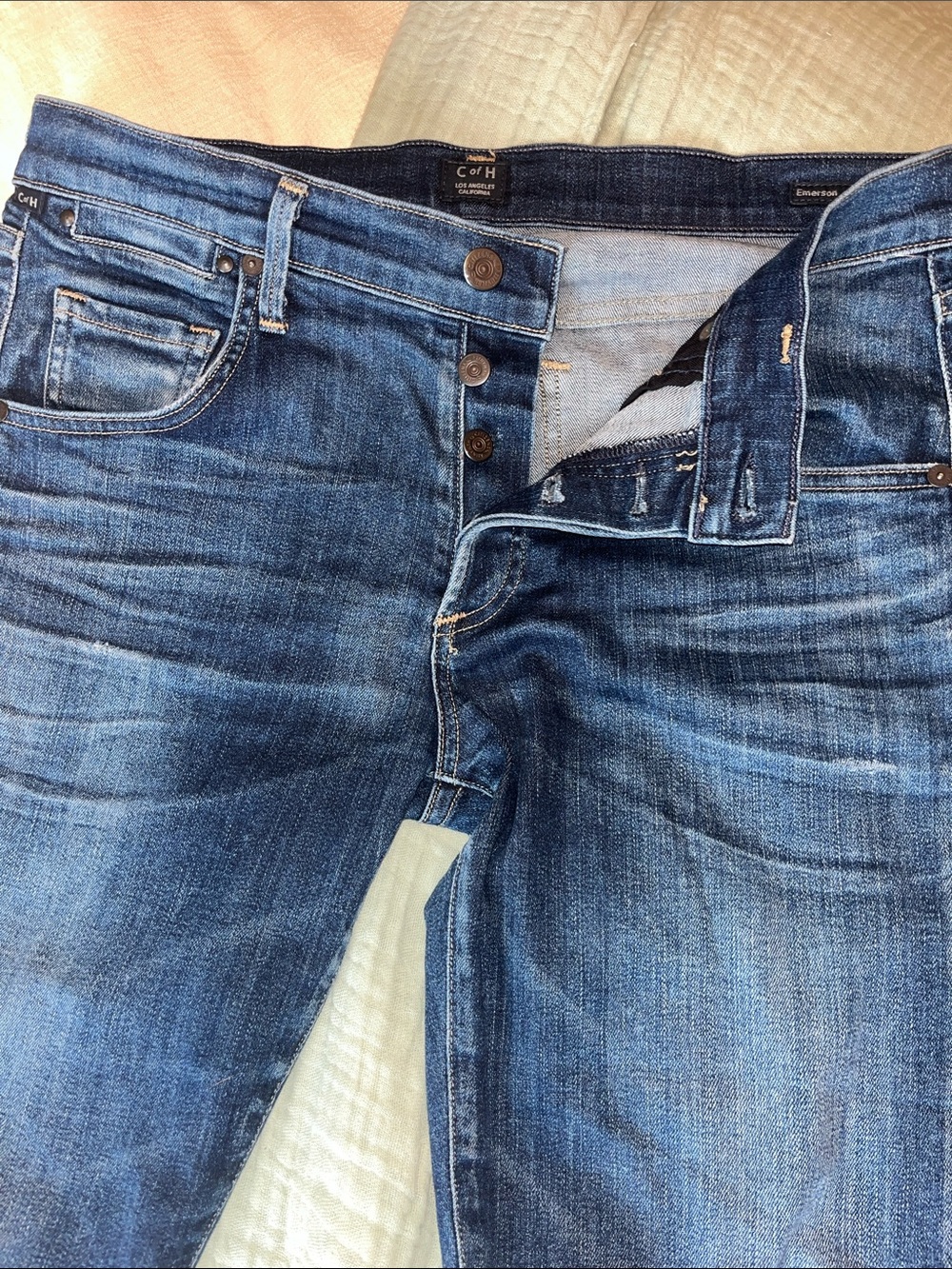 Citizens Of Humanity Slim Boyfriend, Mid Rise, Straight Leg, Button Fly - Picture 7 of 15